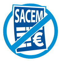 100% libre de droits SACEM